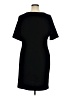 Mario Serrani Solid Black Casual Dress Size XL - photo 2