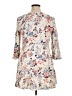Mudd 100% Rayon Floral Ivory Casual Dress Size XL - photo 2