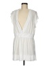 DKNY White Sleeveless Blouse Size M - photo 1