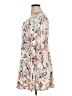 Mudd 100% Rayon Floral Ivory Casual Dress Size XL - photo 5