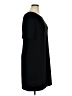 Mario Serrani Solid Black Casual Dress Size XL - photo 4