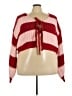 Assorted Brands 100% Acrylic Stripes Red Pullover Sweater Size 3X - photo 1