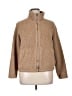 Old Navy 100% Polyester Solid Tan Coat Size L - photo 1