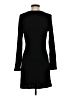 Everly Solid Black Casual Dress Size S - photo 2