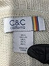 C&C California Stripes Ivory Pullover Sweater Size L - photo 7