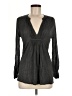 Soft Joie Gray Long Sleeve Blouse Size M - photo 1