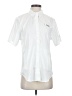 Columbia 100% Polyester White Short Sleeve Blouse Size M - photo 1