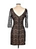 Guess 100% Polyester Black Cocktail Dress Size S (estimated) - photo 2
