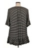 Avenue Black Short Sleeve Top Size 14 Plus - photo 2