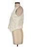 A New Day Ivory Sleeveless Button-Down Shirt Size S - photo 5