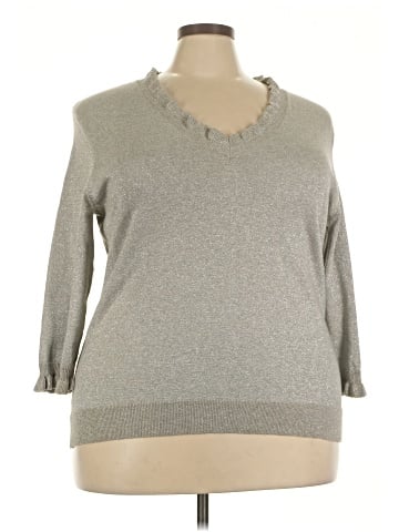 Chaps 3/4 Sleeve Top (view 1)