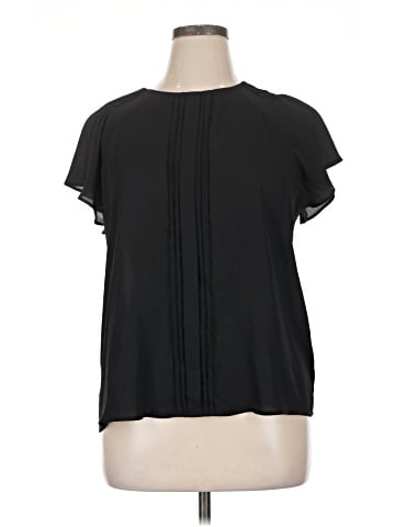 Worthington Short Sleeve Blouse (view 1)