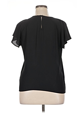 Worthington Short Sleeve Blouse (view 2)
