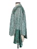 Free People 100% Polyester Teal Long Sleeve Blouse Size M - photo 5