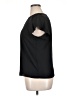 Worthington 100% Polyester Black Short Sleeve Blouse Size XL (petite) - photo 5