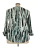 Sami & JO Teal Long Sleeve Blouse Size 3X - photo 2
