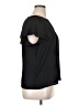 Worthington 100% Polyester Black Short Sleeve Blouse Size XL (petite) - photo 4