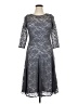 Sangria Gray Cocktail Dress Size 12 - photo 1