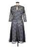 Sangria Gray Cocktail Dress Size 12 - photo 2