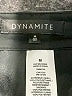 Dynamite 100% Polyurethane Black Faux Leather Skirt Size M - photo 4