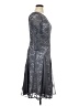 Sangria Gray Cocktail Dress Size 12 - photo 4