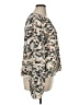 Evereve 100% Polyester Camo Ivory Long Sleeve Blouse Size XL - photo 4