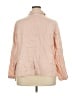 J.Jill 100% Linen Pink Jacket Size 2X - photo 2