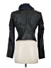 BCBGMAXAZRIA 100% Leather Black Gray Leather Jacket Size M - photo 2