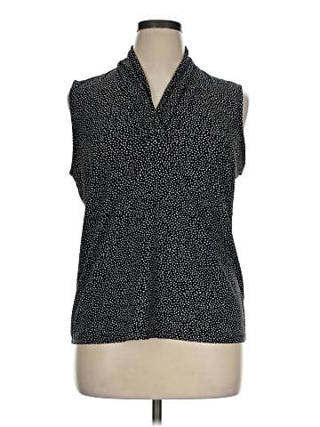 Anne Klein Sleeveless Blouse (view 1)