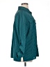 Elementz Stripes Teal 3/4 Sleeve Blouse Size XL - photo 4