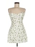 Unbranded Floral White Cocktail Dress Size M - photo 1
