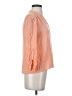 Dina Be Orange 3/4 Sleeve Blouse Size S - photo 4