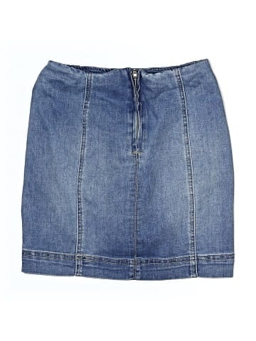 Chelsea & Violet Denim Skirt (view 2)