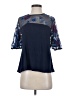 Kim & Cami Blue 3/4 Sleeve Top Size S - photo 1
