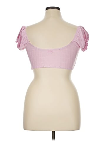 Pink Lily Short Sleeve Top (view 2)