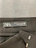 Zara Solid Black Casual Skirt Size L - photo 4