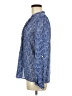 HD in Paris 100% Polyester Blue Long Sleeve Blouse Size 6 - photo 5