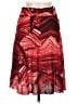 Ninety Graphic Red Formal Skirt Size M - photo 1