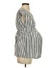 Seraphine 100% Cotton Stripes Gray Sleeveless Top Size 2 Maternity - photo 4