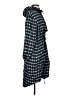 Paco Rabanne 100% Nylon Teal Coat Size M - photo 4