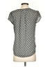 H&M Conscious 100% Polyester Gray Short Sleeve Top Size 2 - photo 2