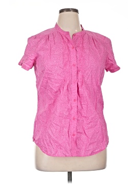 St. John's Bay Short Sleeve Blouse (view 1)
