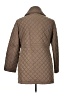 Calvin Klein 100% Polyester Argyle Brown Coat Size XL - photo 2