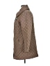 Calvin Klein 100% Polyester Argyle Brown Coat Size XL - photo 5