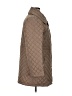 Calvin Klein 100% Polyester Argyle Brown Coat Size XL - photo 4