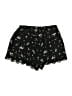 LC Lauren Conrad 100% Polyester Floral Black Shorts Size XS - photo 2