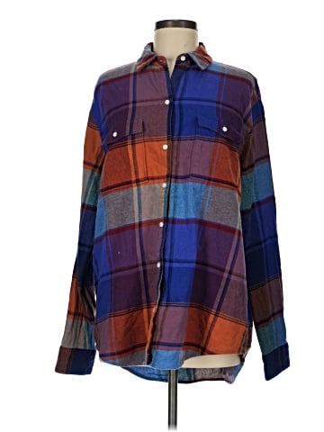 Gap Long Sleeve Button-Down Shirt (view 1)