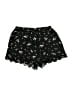 LC Lauren Conrad 100% Polyester Floral Black Shorts Size XS - photo 1