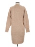 Black 100% Lambswool Tan Wool Cardigan Size M - photo 2