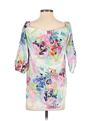A New York 3/4 Sleeve Blouse (view 2)